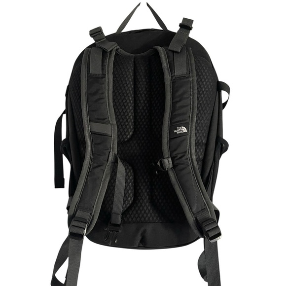 The North Face Black Backpack with Padded Straps and Utility Pockets - Picture 6 of 7